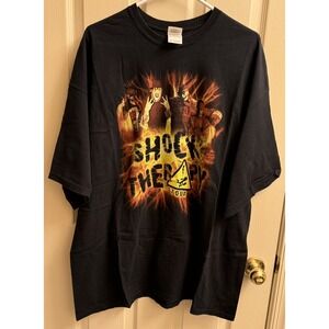 Insane‎ Clown Posse ICP Shock Therapy Tour Tee Shirt Black 3XL XXXL Rare